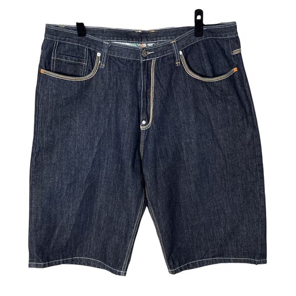 NWOT Y2K Artful Dodger Bishops Island Baggy Vintage Jean Shorts Size 42